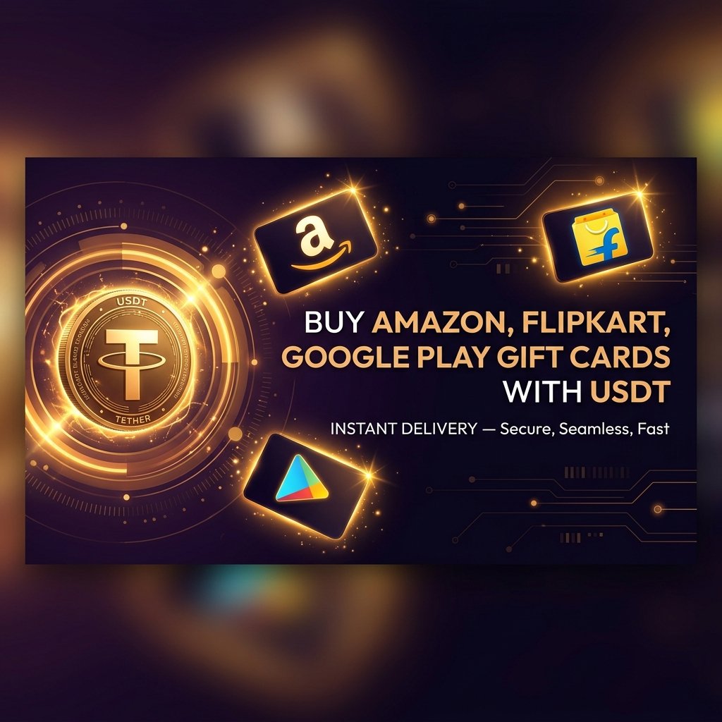 Buy gift cards with USDT on FastXP2P — Amazon, Google Play, Swiggy