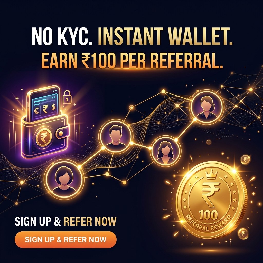 FastXP2P Sign Up and Refer – No KYC crypto wallet registration